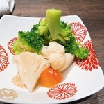 朝挽き鶏 炭火串焼き 牡丹 - 