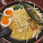 大黒家 - ネギラーメン、たまご、、ネギラーメンにチャーシューは無しなのか