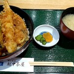 Umi No Sachi Yama No Sachiecchuudya Ya - 天丼定食 1180円税込