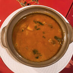 ガラムマサラ - 納豆ビーフ牛蒡カレー