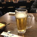 Jizakana Ryourimasuda - ビールで乾杯