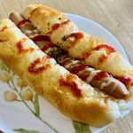 モンペリエ - 料理写真:粗挽ウインナースティック