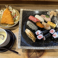 駒寿し - 寿しランチ中