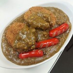 200744816 - コロッケカレー&ウインナー800円(2023年3月27日)