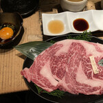 松阪牛WHAT'S - リブロースの焼きすき