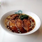 楽観 立川店 - 琥珀らーめんトッピングチャーシュー
