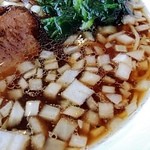 楽観 立川店 - スープによくあうきざみ玉ねぎ！