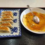 中華料理 普天 - 焼き餃子・カニ玉子