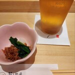 鮨と地酒 じょっぱり - 付きだし