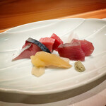 鮨 波やし - ・お刺身［by pop_o］