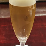 奈良 而今 - 生ビール キリン一番搾り 中