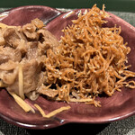 奈良 而今 - 大和牛しぐれとちりめん山椒