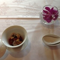 四川豆花飯荘 東京店 - 八寶茶  (ランチの席にも用意されていた)