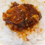 天府之國 - 麻婆オンザライス、定番の食べ方だよね(oゝД･)b