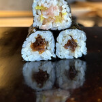 鮨 三心 - とろたく巻き　かんぴょう巻き