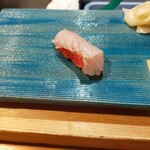 Sushi Tempura Hidari Uma - 金目鯛(炙り)
