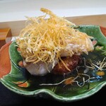 SUSHI HARU - 白甘鯛　ジャガイモもよいアクセント