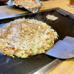 舞留土 - 紅生姜もんじゃ＋チーズ