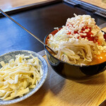 舞留土 - 紅生姜もんじゃ＋チーズ