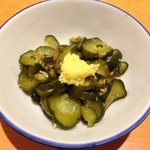 お酒・お惣菜・和食 竜田屋 - H.25.07.14.夜 きゅうり古漬け