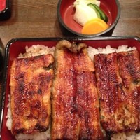 新宿 うなぎ菊川 - 西新宿の老舗の鰻屋さんに来てみました。こういう並べ方もいいですね。