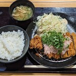 Butaya Ton Ichi - 梅しそおろしとんかつ定食¥1089-