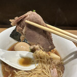 らぁ麺や 嶋 - バラ？チャーシュー