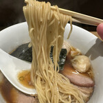 らぁ麺や 嶋 - 麺リフトアップ