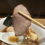 らぁ麺や 嶋 - かもチャーシュー