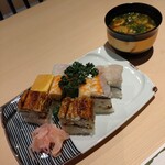 た古竹 - 椀物と