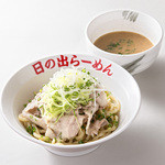 Hinoderamen - ７月限定メニュー『ごましゃぶ冷やし剛つけ麺』￥880（大盛り無料！）
