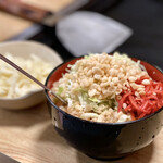 舞留土 - 紅生姜もんじゃ＋チーズ