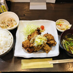 家庭料理居酒屋 よってって - ♪鳥肉のおろしポン酢定食¥500