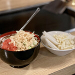 舞留土 - 明太もんじゃ＋餅＋チーズ