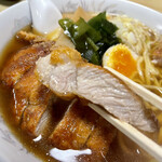 盛京亭 - ぶたかららーめん…￥750円