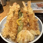 天吉屋 - ■大海老天丼¥1,550