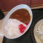 はなまるうどん - カレーライス大盛り