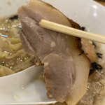 煮干らーめん 川むら - 厚切りバラチャーシュー