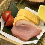 ジャパニーズダイニング 和振 - 和振ランチ・椿（豚角煮）(\1,980) 出汁巻き・鴨スモーク