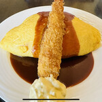 蘭亭オムライス - 