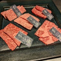 牛の達人 GINZA - 和牛希少部位盛合わせ