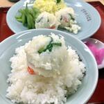 さか本そば店 - 白に白をON