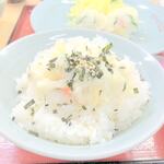 さか本そば店 - あぁ、ホワイトアウトしていく・・