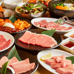 Kuroge Wagyuu Yakiniku Karakuniya - 5500円のコース