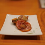 日本料理 たかむら - 赤貝の紐と肝