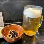 薪 - 生ビールと付きだし