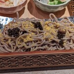 釜津田 - 「カラスミとキャビアの蕎麦」