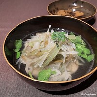お料理 七草 - 田子牛の沢煮椀
