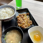 Yoshinoya - 牛皿定食