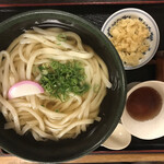 備中手打ちうどん　おおにし - かけ　650円＋大盛200円